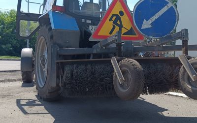 Услуги дорожной щетки на базе МТЗ - Кострома, заказать или взять в аренду