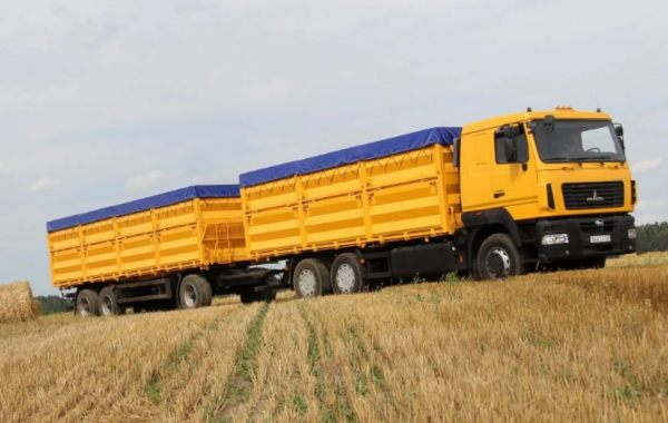 Транспорт для перевозки зерна. Автомобили МАЗ - Кострома, заказать или взять в аренду