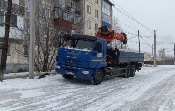 Манипулятор Камаз 6х4. Грузоперевозки. - Кострома, заказать или взять в аренду