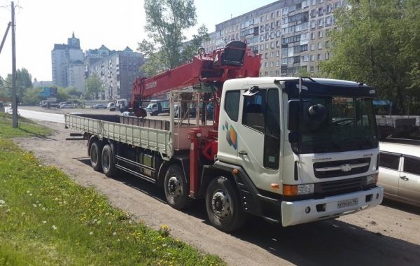 Услуги манипулятора со стрелой г/п 9 тонн - Кострома, заказать или взять в аренду