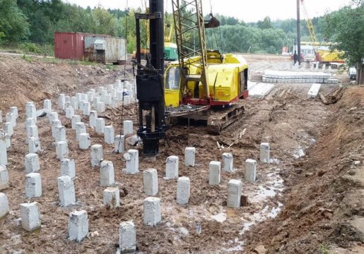 Забивка свай стоимость услуг и где заказать - Кострома