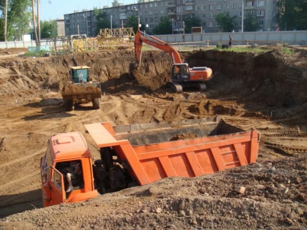 Рытье и разработка котлованов. Услуги спецтехники стоимость услуг и где заказать - Кострома