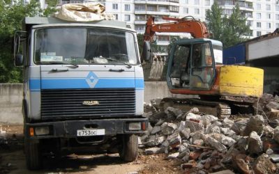 Вывоз строительного мусора, погрузчики, самосвалы, грузчики - Кострома, цены, предложения специалистов