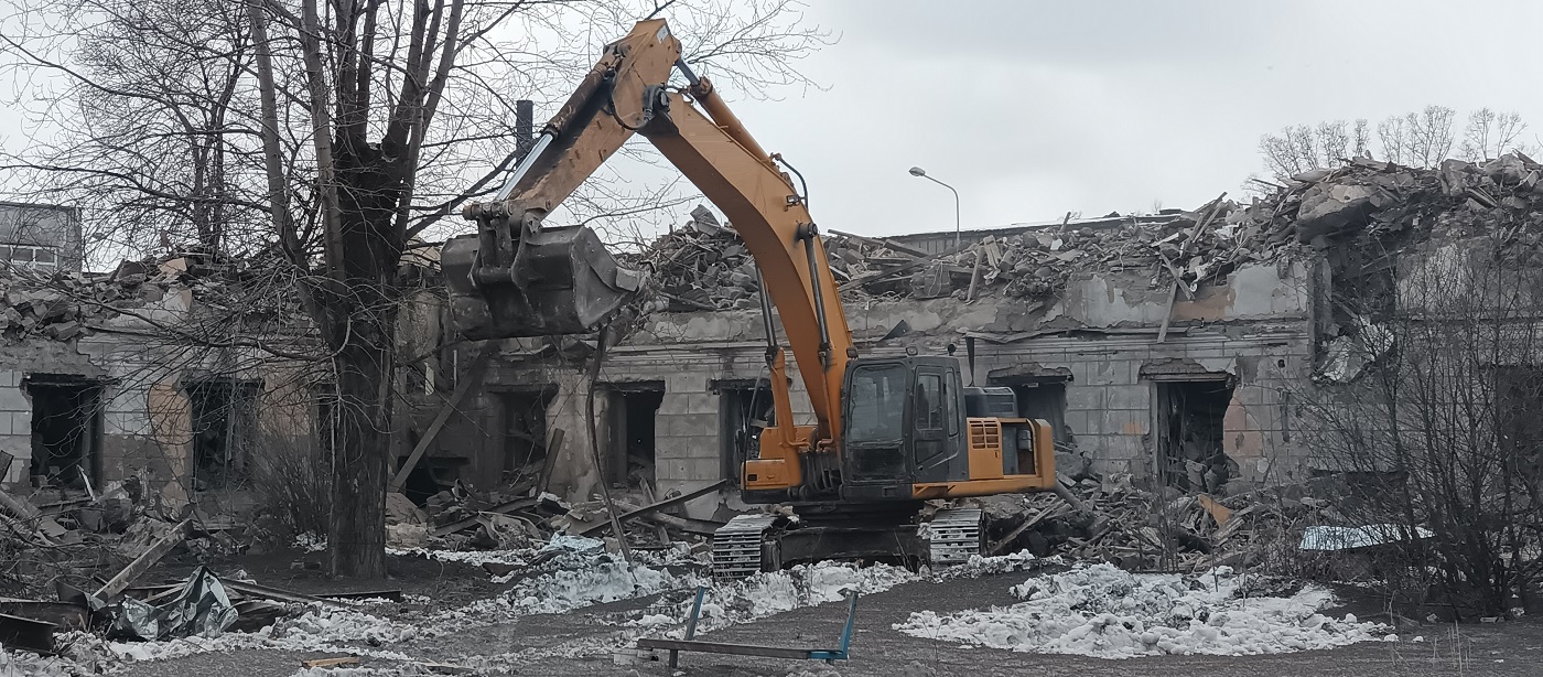 Демонтажные работы, услуги спецтехники в Красном-на-Волге