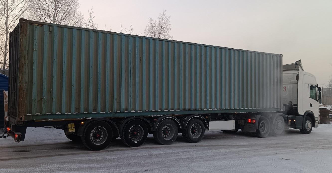 Контейнеровоз для перевозки контейнеров 20 и 40 футов в Костроме